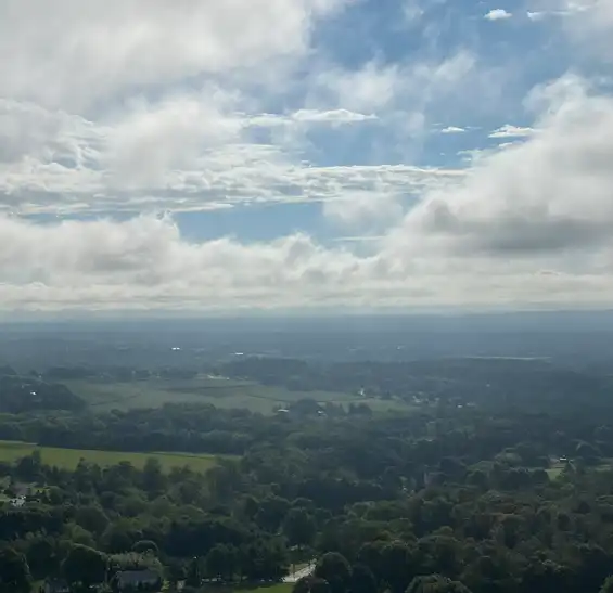 scenic hot air balloon ride